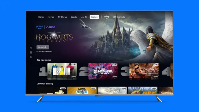 Amazon Luna Agora Disponível no Aplicativo Prime Video nos Fire TVs