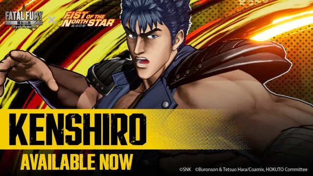 Kenshiro Chega ao Fatal Fury: City of the Wolves