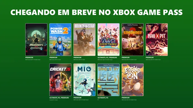 Novidades no XBOX Game Pass: beta aberto de Gears of War: E-Day e muito mais